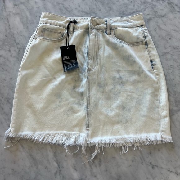 PAIGE Dresses & Skirts - NWT PAIGE DENIM SKIRT SZ 29